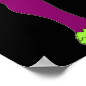 Mit Ihrem Namen Wein Bar Poster anpassen (Ecke)