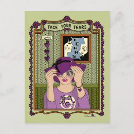 Mit Ihren Ängsten_A_ Postkarte
