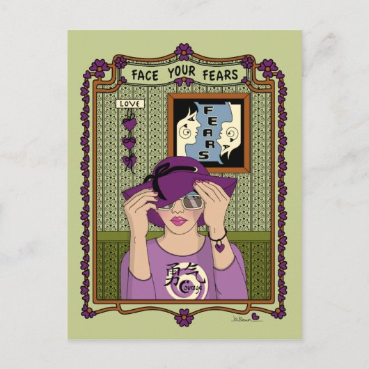 Mit Ihren Ängsten_A_ Postkarte (Vorderseite)