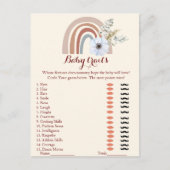 Mit ihren Features spielen Mama-Babydusche Postkarte (Vorderseite)