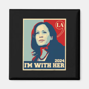 Mit ihrer Kamala-Abstimmung für 2024 Präsident Kam Magnet