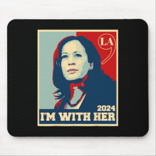 Mit ihrer Kamala-Abstimmung für 2024 Präsident Kam Mousepad