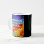 Mit Ihrer Tasse ist nichts falsch - Ölgemälde (Vorderseite Links)