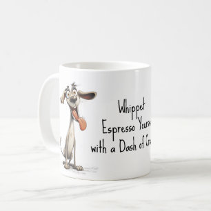 Mit individuellem Text, 🐶verrückter 🤪Whippet Kaffeetasse