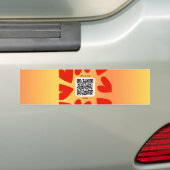 Mit individuellen persönlichen Song per QR-Code Autoaufkleber (Auf Auto)
