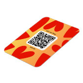 Mit individuellen persönlichen Song per QR-Code Magnet (Linke Seite)