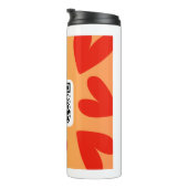 Mit individuellen persönlichen Song per QR-Code Thermosbecher (Nach rechts gedreht)