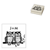 Mit Initialen 🌈 Ewige Einheit Gummistempel (Stempel)