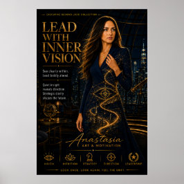 Mit innerer Vision führen – Poster für Führungskrä
