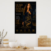 Mit innerer Vision führen – Poster für Führungskrä (Küche)