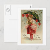 Mit innigster Liebe Postkarte (Vorne/Hinten)