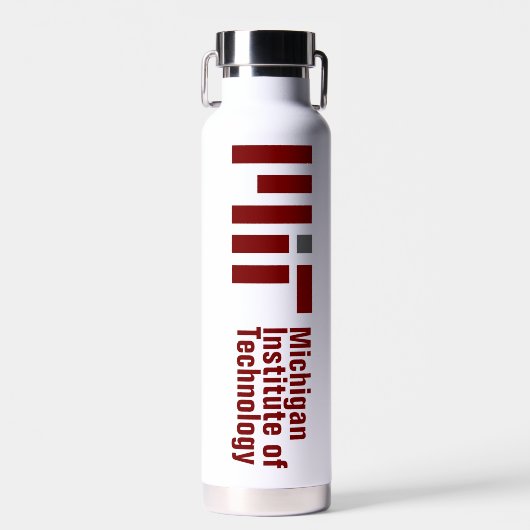 MIT Institute of Technology Water Bottle Trinkflasche (Vorne)