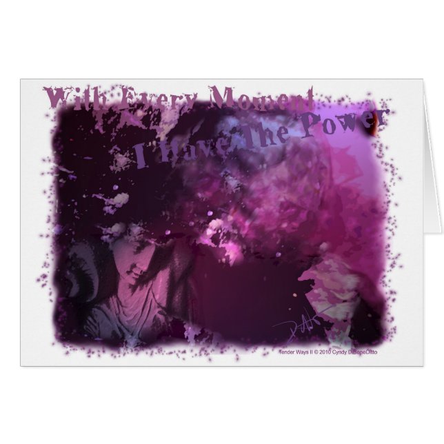 Mit jedem Augenblick habe ich den Power (Vorderseite (Horizontal))