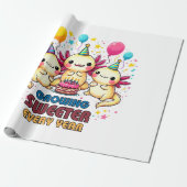 Mit jedem Jahr wird süßer Geschenkpapier (Ungerollt)