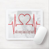 Mit jedem Schlag Mousepad (Mit Mouse)