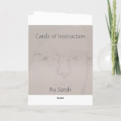 Mit jeder offenen Tür… Karte (Rückseite)