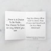 Mit jeder offenen Tür… Karte (Innenseite)