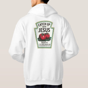 Mit Jesus auf den neuesten Stand kommen Hoodie