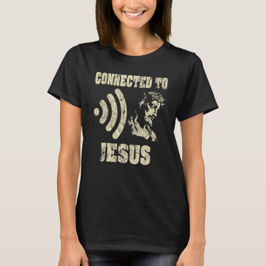 Mit Jesus Christlich verbunden T-Shirt (Vorderseite)