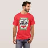 Mit Jesus einholen und Jesus einholen T-Shirt (Vorne ganz)
