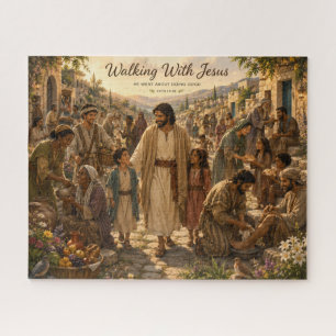 Mit Jesus gehen Puzzle