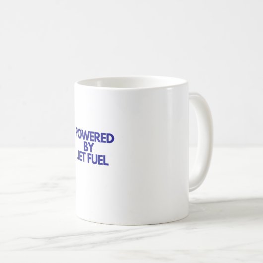 Mit Jet-Fuel-Tasse Kaffeetasse (VorderseiteRechts)