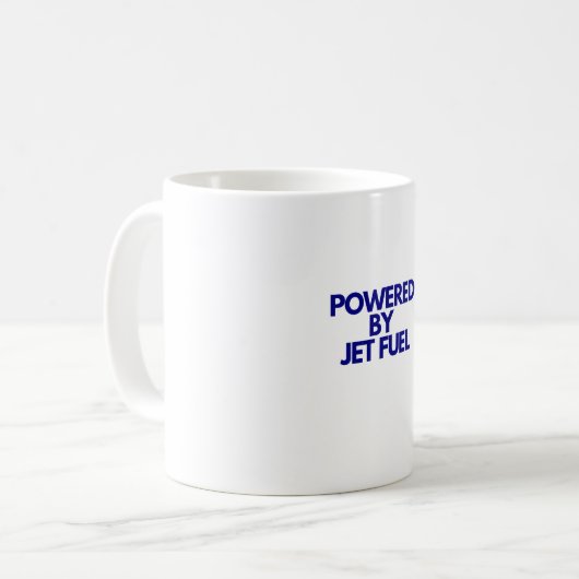 Mit Jet-Fuel-Tasse Kaffeetasse (Vorderseite Links)