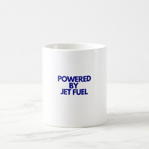 Mit Jet-Fuel-Tasse Kaffeetasse