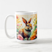 Mit Joy Vintag Bunny ins Ostern einsteigen Kaffeetasse (Links)