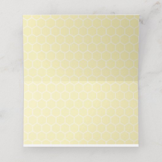 Mit Joy-Zelt-Karten zaubern Platzkarte (Innenseite Aufgefaltet)