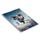 Mit Kaffee, alles ist möglich, Whimsical Notizblock (Rechte Seite)