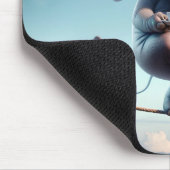 Mit Kaffee ist alles möglich Mousepad (Ecke)