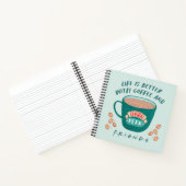 Mit Kaffee und FRIENDS™ ist das Leben besser Notizblock (Innenseite)