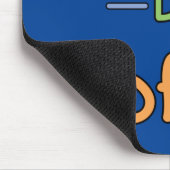 Mit Kaffee versorgt Mousepad (Ecke)