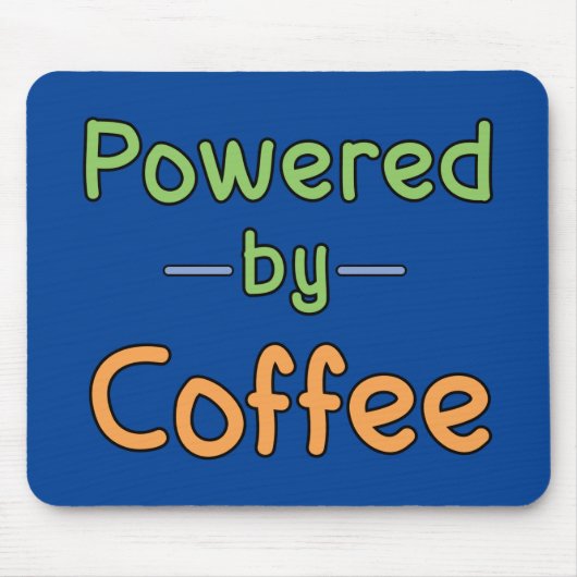 Mit Kaffee versorgt Mousepad (Vorne)