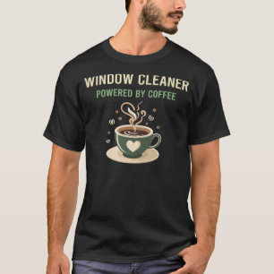 Mit Kaffeemaschine betrieben T-Shirt