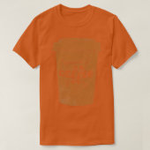 Mit Kaffeepapier gespeist 2 T-Shirt (Design vorne)