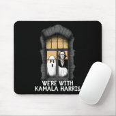 Mit Kamala Harris Funny Halloween Wahlen Beängstig Mousepad (Mit Mouse)