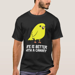 mit Kanarienvogel T-Shirt
