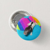 Mit Kapuze Baby-Ratte Button (Vorne & Hinten)