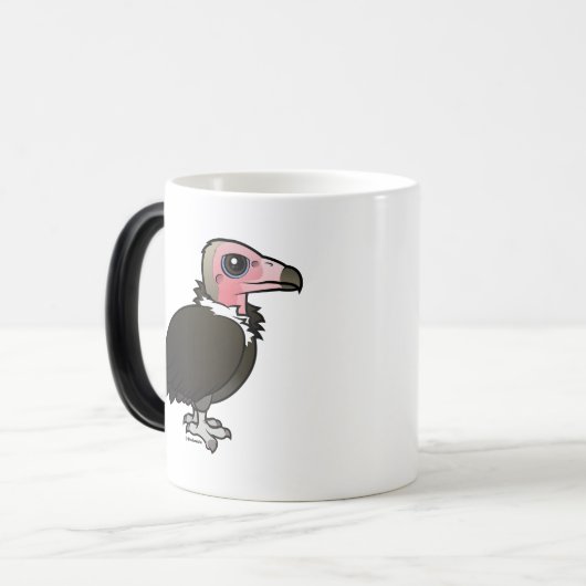 Mit Kapuze Geier-Tasse Verwandlungstasse (Vorderseite Links)