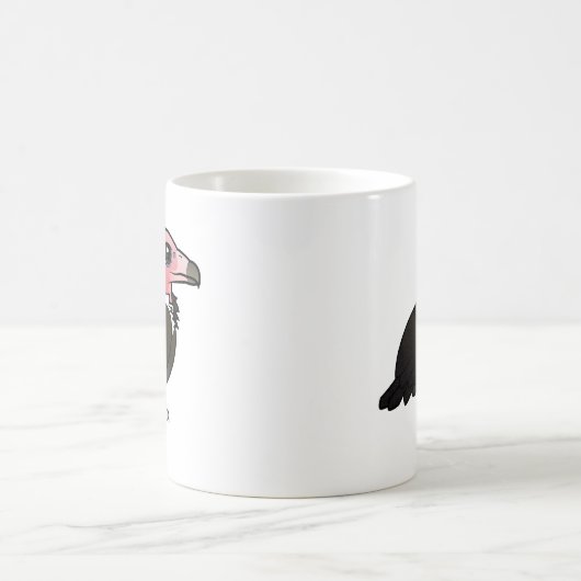 Mit Kapuze Geier-Tasse Verwandlungstasse (Mittel)