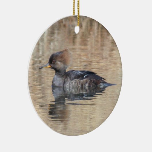 Mit Kapuze Merganser Keramikornament (Rechts)