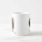 Mit Kapuze Ratte mit der Redewendungens-Tasse Kaffeetasse (Mittel)