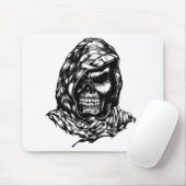 mit Kapuze Schädel mousepad (Mit Mouse)