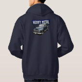 Mit Kapuze Schweiss-Shirt 1946 Plymouth-Coupés Hoodie (Rückseite)