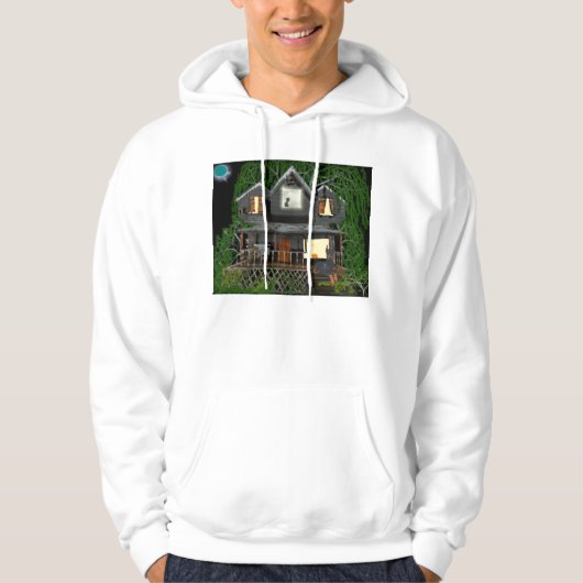 Mit Kapuze Shirt Dobermann-Halloweens (Vorderseite)