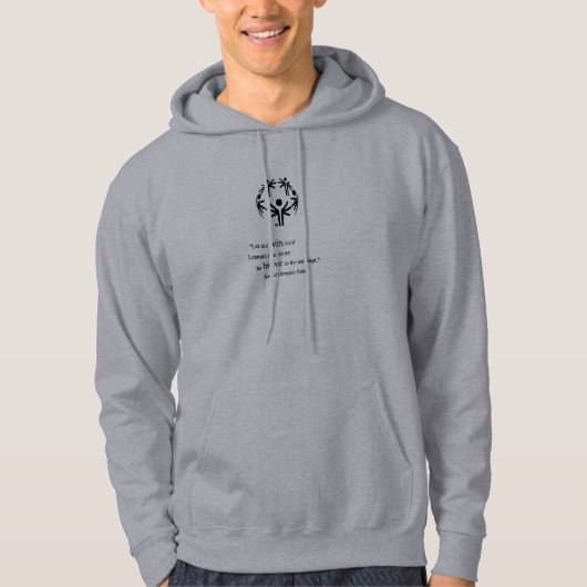 Mit Kapuze Sweatshirt (Vorderseite)