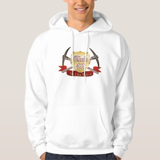 Mit Kapuze Sweatshirt des Verein-49 (Vorderseite)
