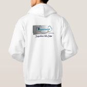 Mit Kapuze Sweatshirt/IPT Logo-an Rückseite Hoodie (Rückseite)